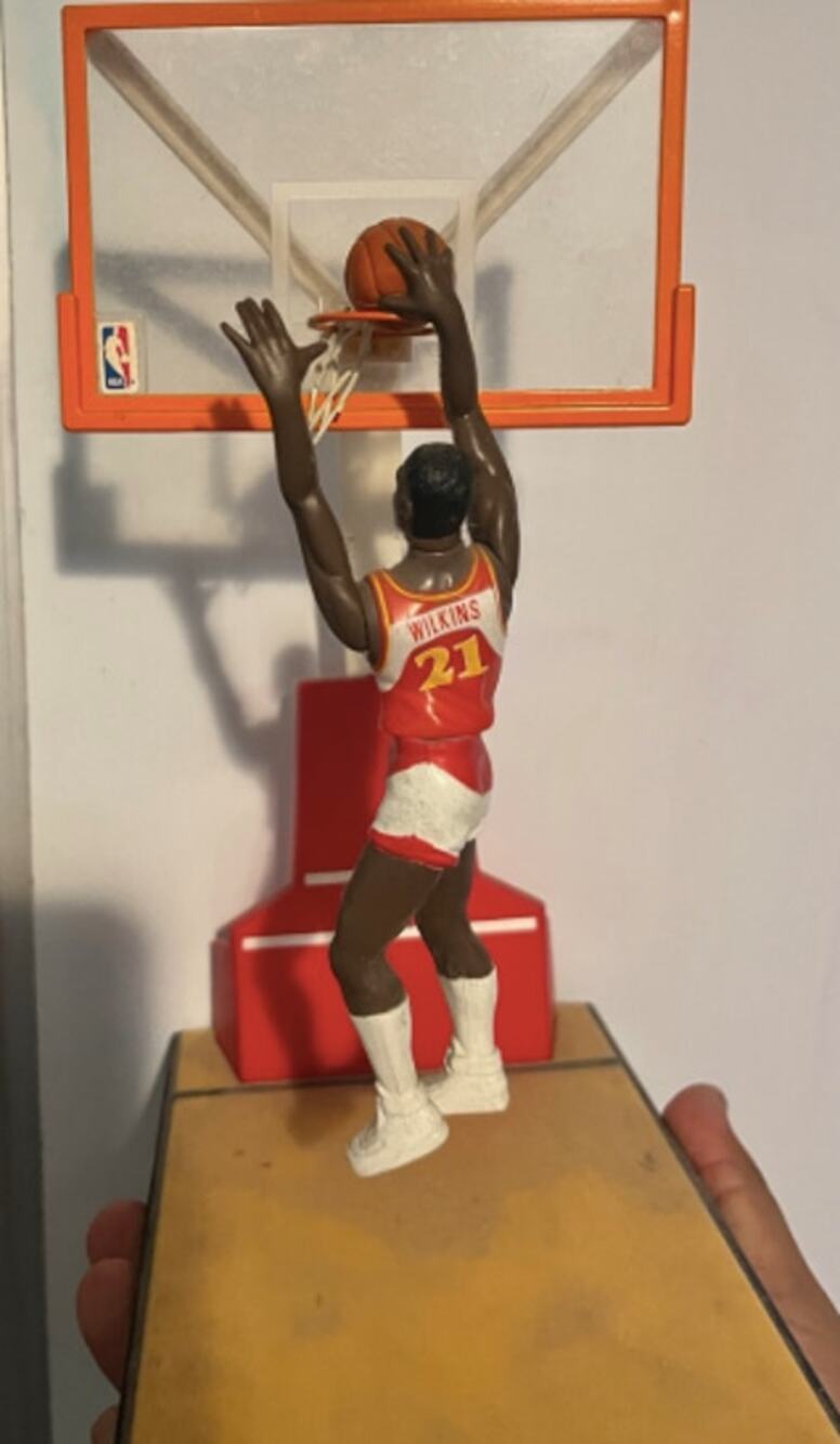 1989 Kenner Starting Lineup Dominique Wilkins Slam Dunk Superstars Hoop